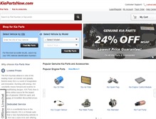 Tablet Screenshot of kiapartspeople.com